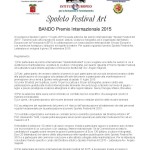 BANDO Premio Internazionale Spoleto Festival Art 2015_Pagina_1
